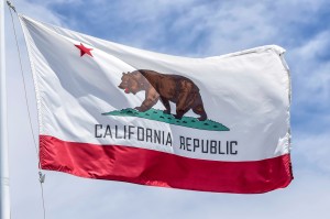 Vintage State Flag of California